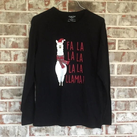 Northpole Trading Company Other - North Pole Trading Co. Christmas Llama Sleepwear Holiday T-shirt